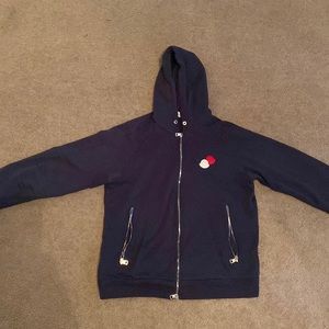 Moncler sweatshirt XL navy blue